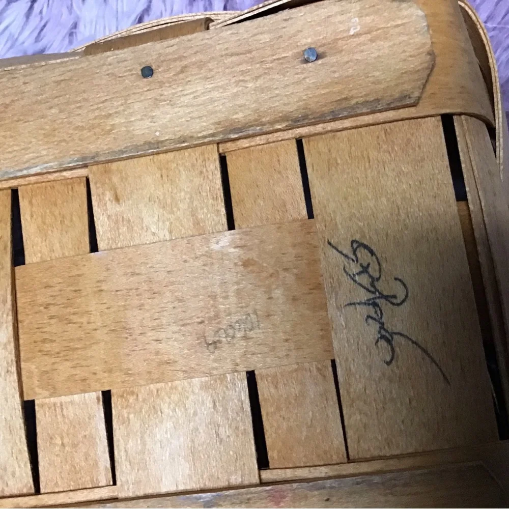 Vintage Longaberger Bread Basket
